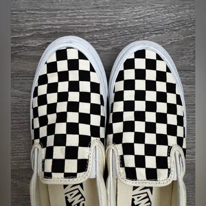 Vans Premium Slip-On Checkerboard Shoe
